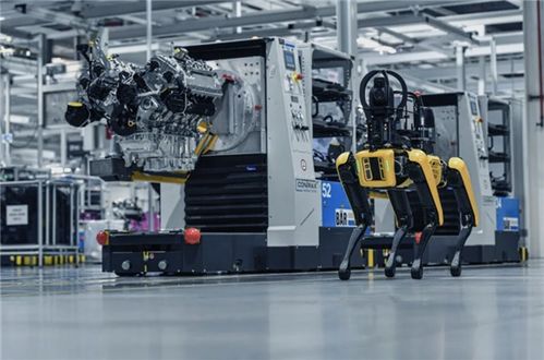 寶馬工廠(chǎng) 新員工 機(jī)器狗上線(xiàn) 可及時(shí)檢測(cè)安全隱患