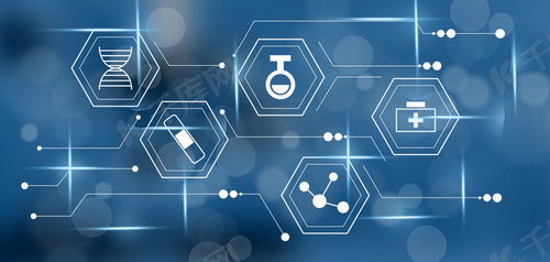 醫(yī)療科技藍色科技背景圖片免費下載 千庫網(wǎng)